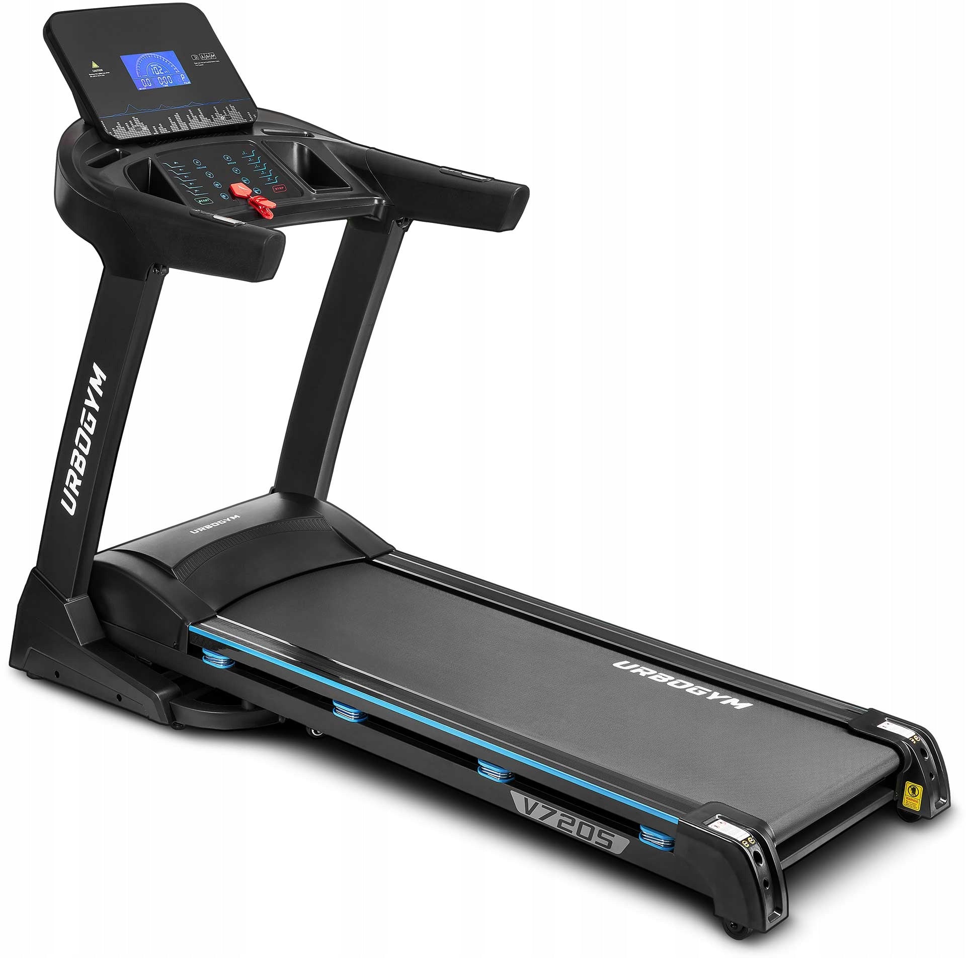 ELECTRIC TREADMILL V720S 20KM/H AUTO ANGLE 15 LEVELS FOLDING STRONG