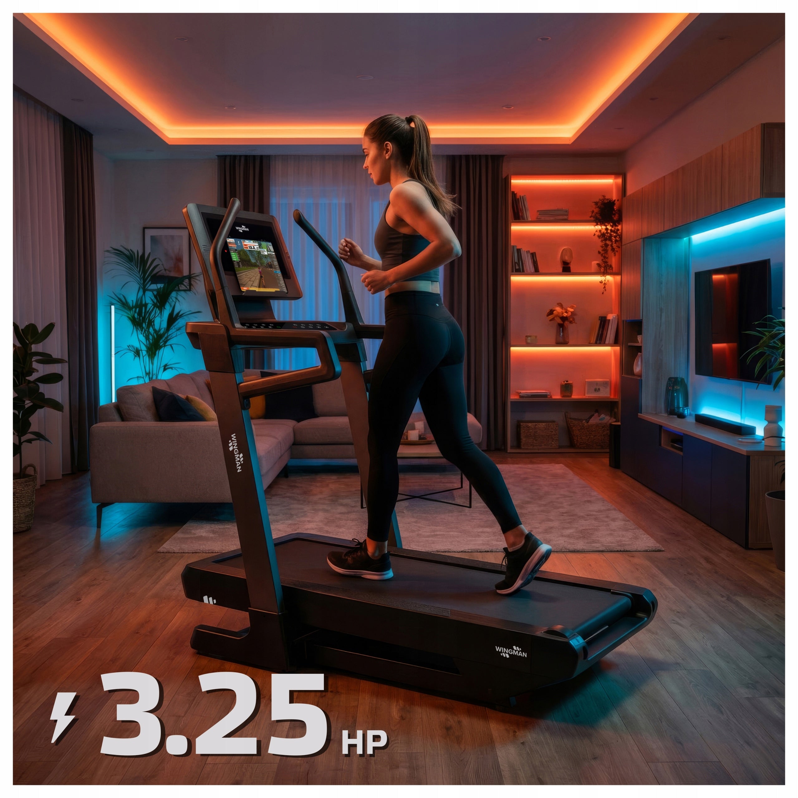 ELECTRIC TREADMILL WINGMAN TRX20 ULTRA | 20km/h | -3 +40% | CLIMBING Packaging status original