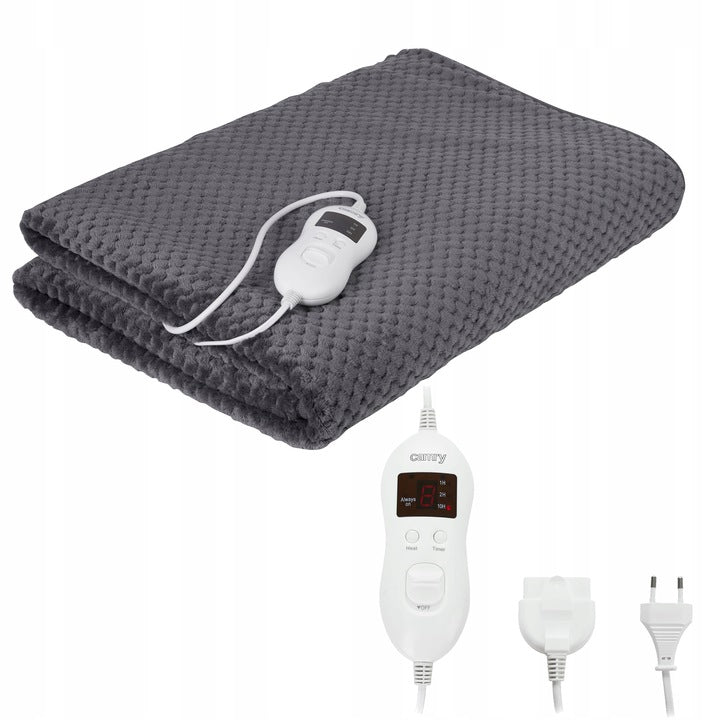 ELECTRIC UNDERLAY BLANKET 150X100CM TIMER LCD ADJUSTMENT 60W EAN (GTIN) 5902934832465