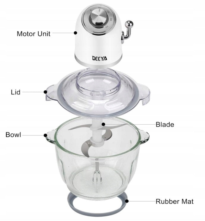 ELECTRIC VEGETABLE SHREDDER FRUIT MEAT INCISOR SHREDDER CHOPPER Manufacturer code 36725