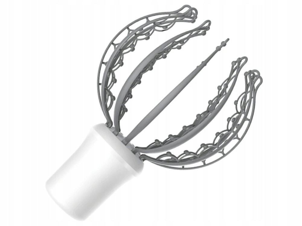 ELECTRIC VIBRATION RELAXATION HEAD MASSAGER 3 MODES 12 ARMS PER BAT Packaging status original