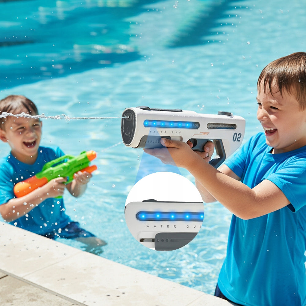ELECTRIC WATER GUN AUTOMATIC CONTINUOUS STREAM LIGHT EFFECTS Character/Title none