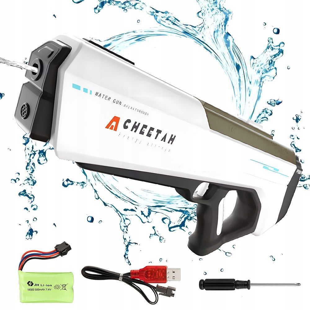 ELECTRIC WATER GUN LARGE TANK 200 SHOTS SUMMER ENTERTAINMENT