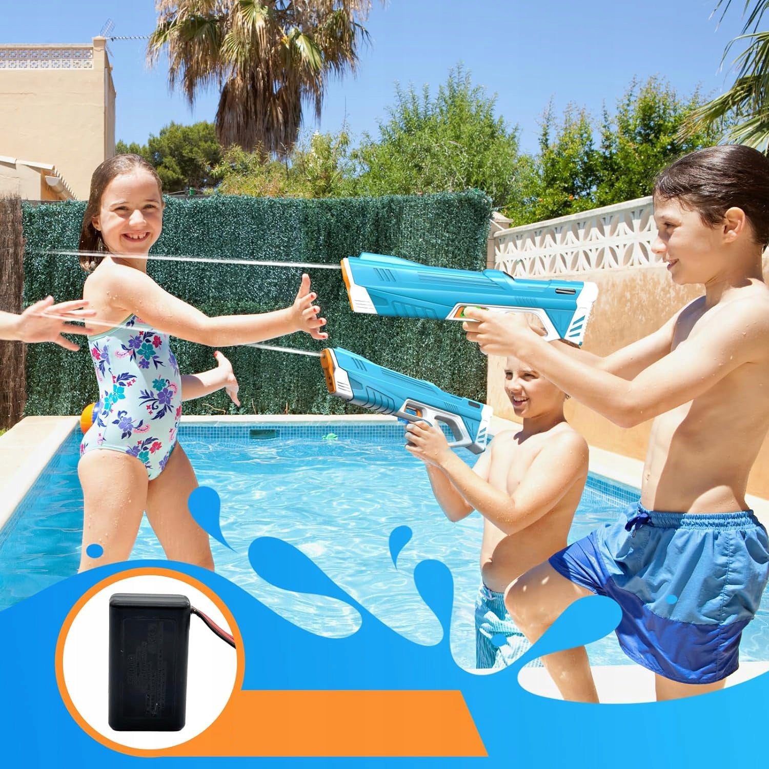 ELECTRIC WATER GUN SUCTION 10S CHARGING LARGE TANK WITH WINDOW Manufacturer code 840-000