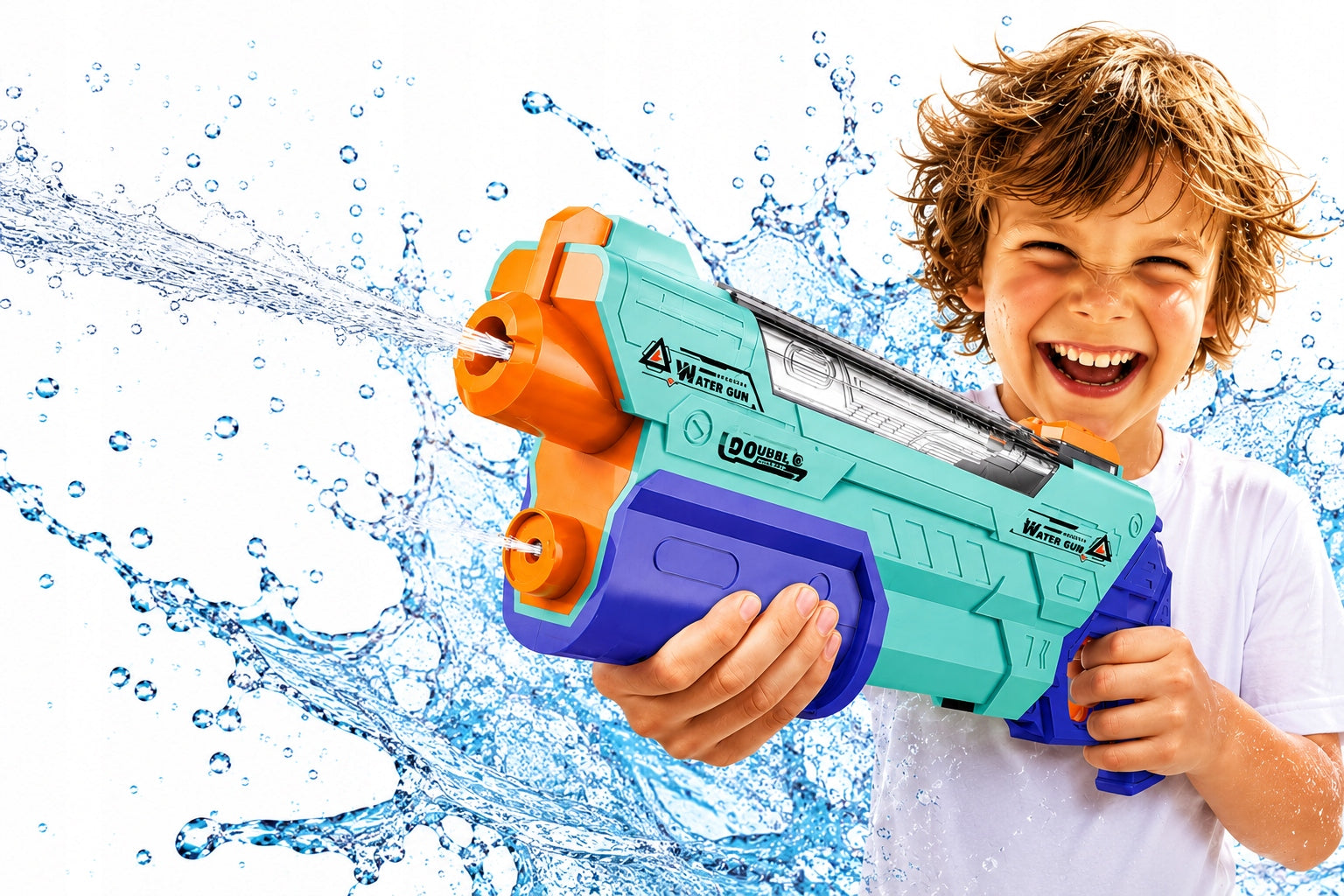 ELECTRIC WATER GUN WATER THROWER Automatic TOP Model Packaging status original