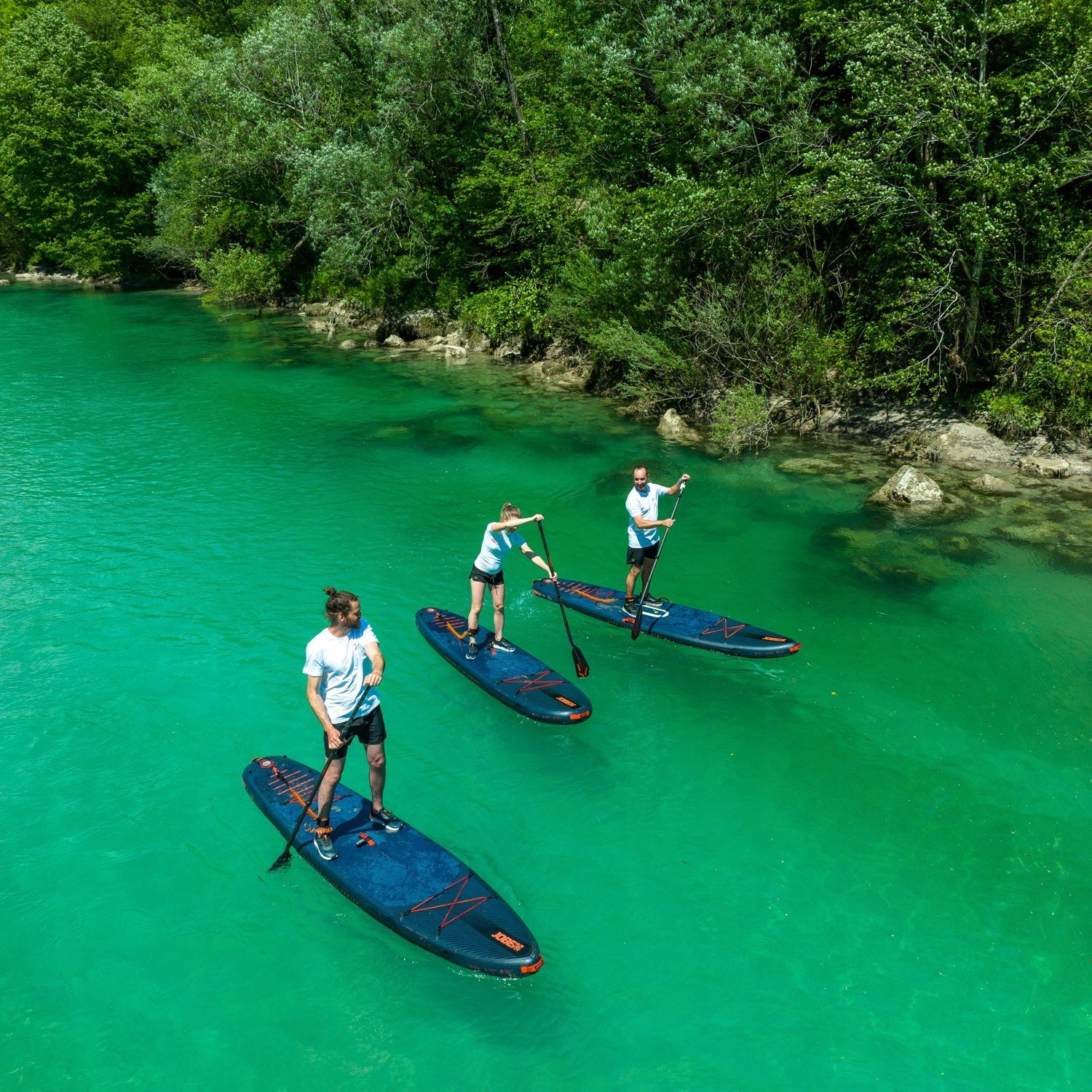 ELECTRIC board SUP JOBE E-Duna Elite 350 cm touring with paddle pumped Kind SUP board