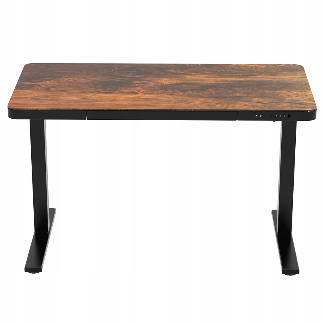 ELECTRIC desk with Drawer 120x60 USB PORTS Spacetronik rustic oak Manufacturer code SPEB128BR_120_60