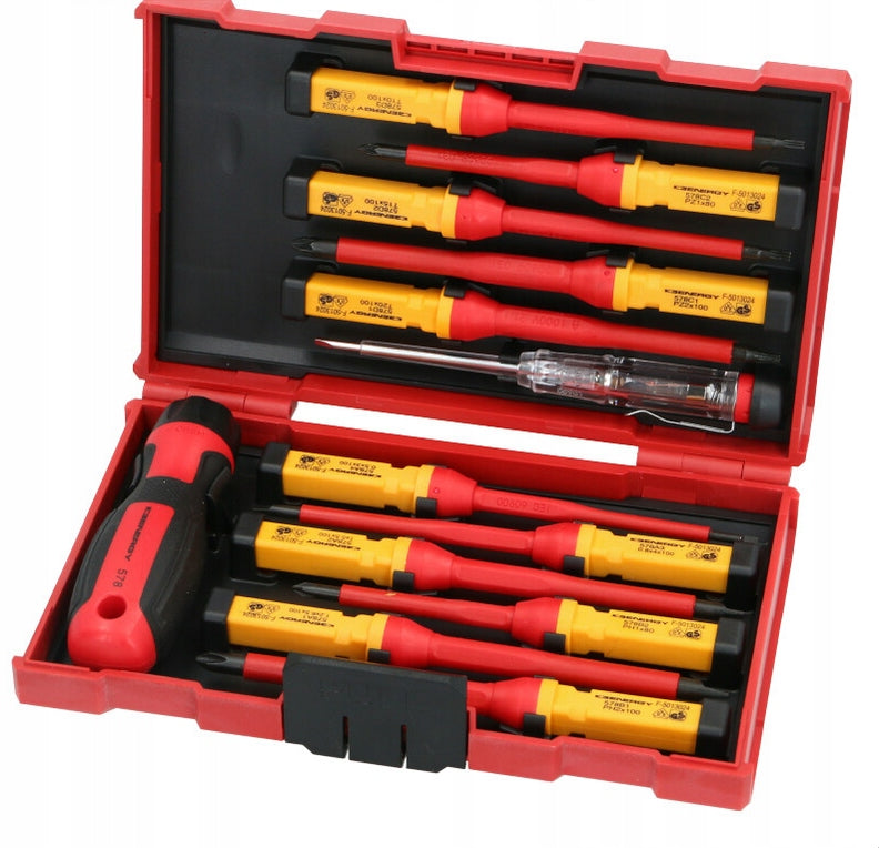 ELECTRICIAN SCREWDRIVERS INSULATED SET 13 NE00697