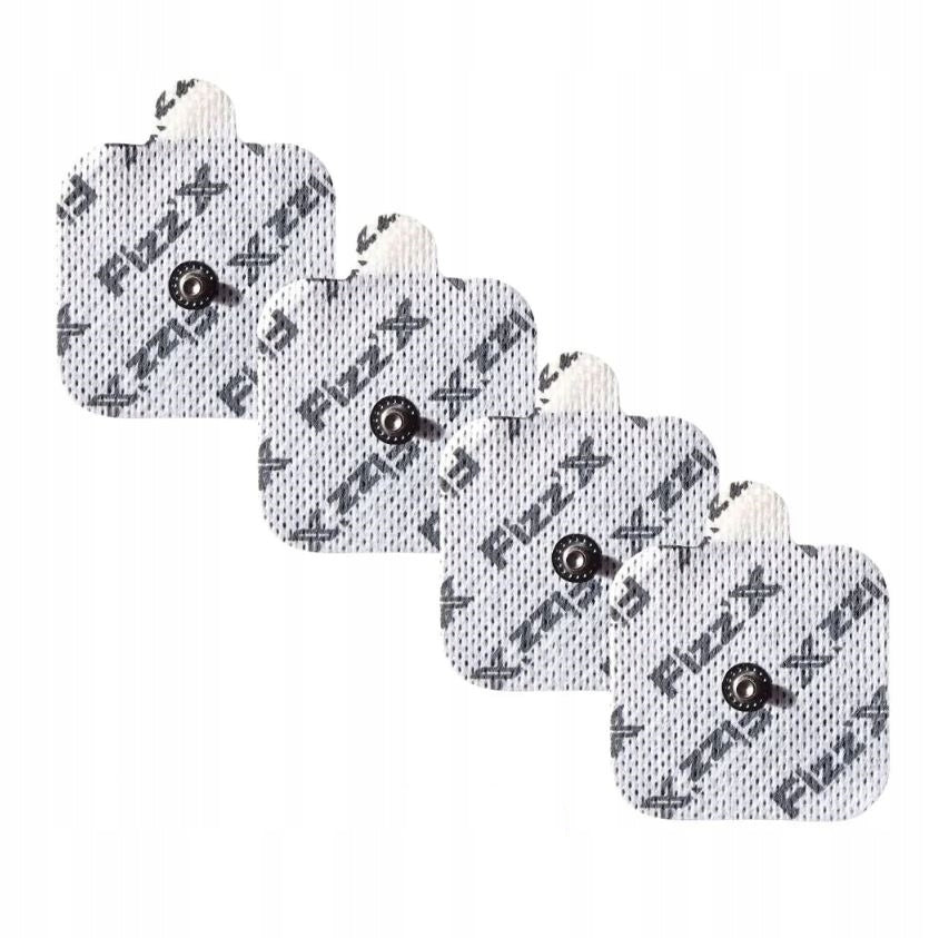 ELECTRODES GEL PADS 5X5CM FOR TENS EMS COMPEX AND CHATTANOOGA SNAP 3.75MM