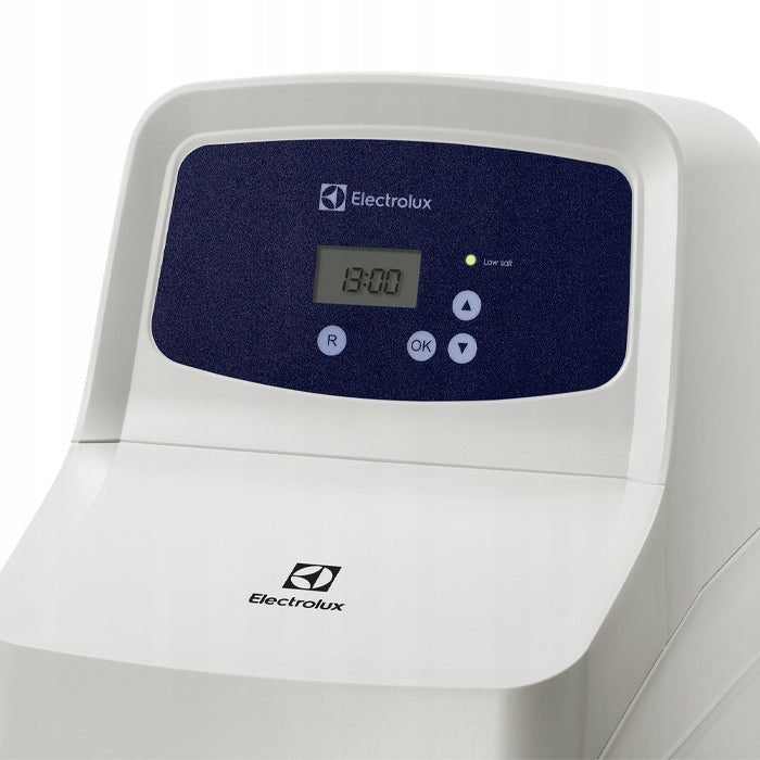ELECTROLUX24L WATER SOFTENER, INTELLIGENT, ECONOMICAL UP-FLOW, BYPASS Manufacturer code 8010293 Electrolux 24L