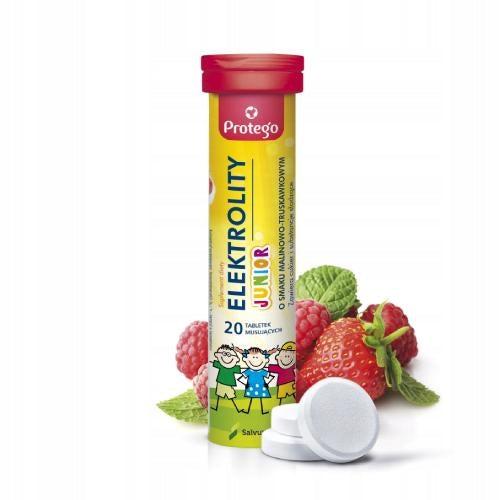 ELECTROLYTES JUNIOR 20 EFFERVESCENT TABLETS Name Elektrolity