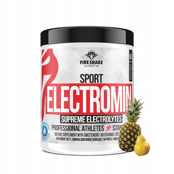 ELECTROMIN SPORT 210G KETO ELECTROLYTE POTASSIUM CALCIUM SODIUM MAGNESIUM Pineapple-Pear