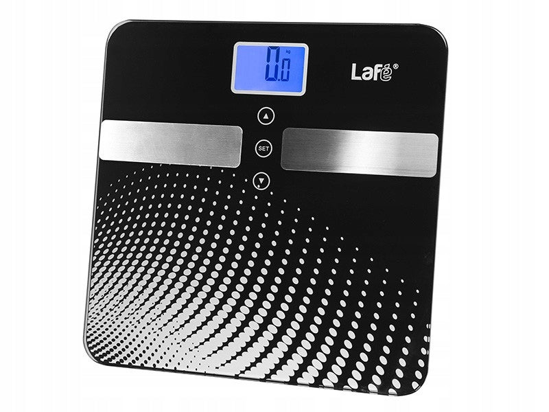 ELECTRONIC ANALYTICAL BATHROOM SCALE WITH BACKLIT LCD DISPLAY Packaging status original