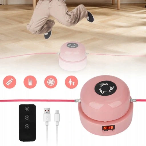ELECTRONIC AUTOMATIC JUMP ROPE SMART PINK MUSIC JUMP ROPE Brand Bedee