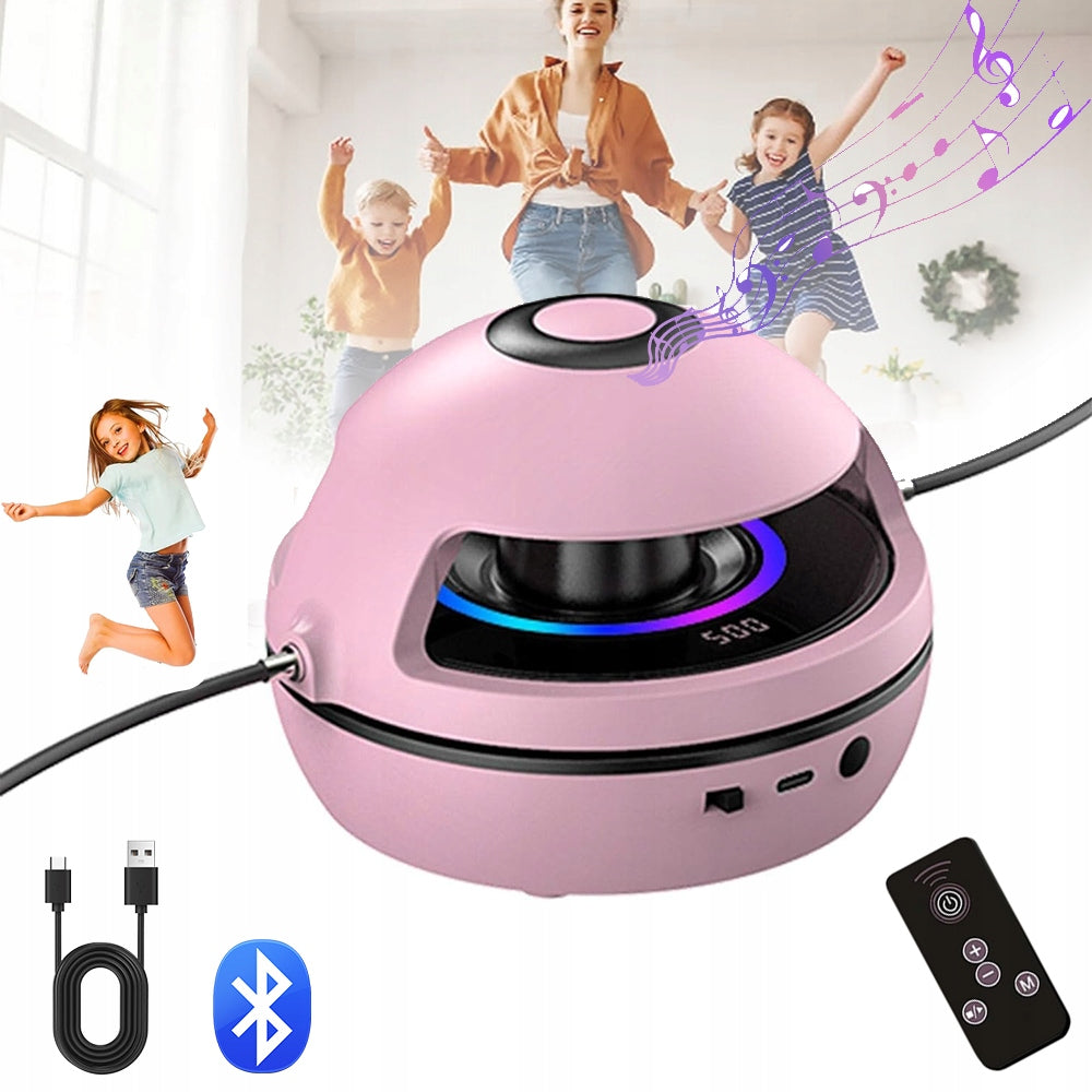 ELECTRONIC AUTOMATIC SKIPPING ROPE TOY FOR CHILDREN WITH COUNTER + REMOTE CONTROL