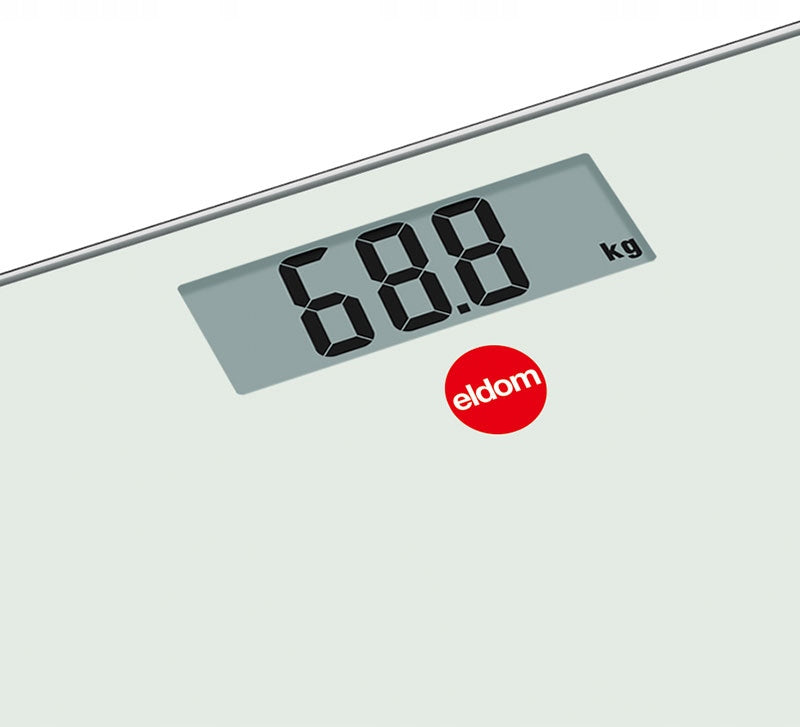 ELECTRONIC BATHROOM SCALE ELDOM GWO250 LCD Additional features automatic shutdown