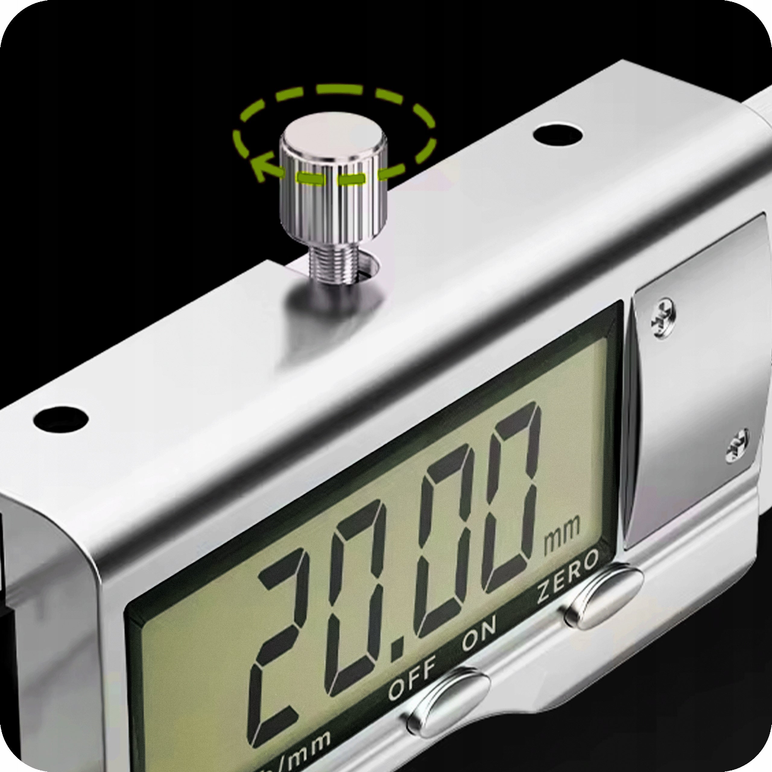 ELECTRONIC CALIPER DIGITAL METAL 150 MM MEASURING CASE LCD LARGE EAN (GTIN) 5904276941652