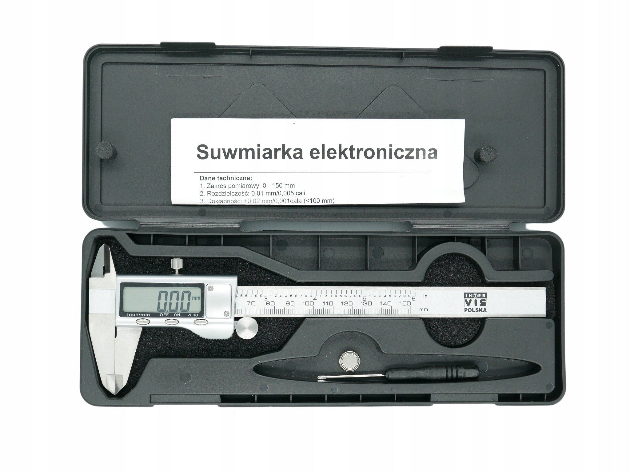 ELECTRONIC CALIPER METAL HOUSING L150