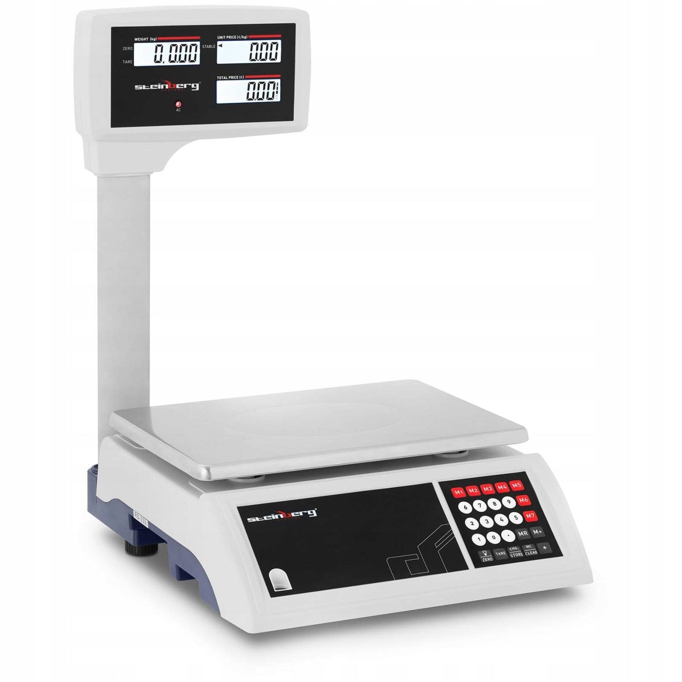 ELECTRONIC CONTROL SCALE 21x31cm 30kg / 0,005g