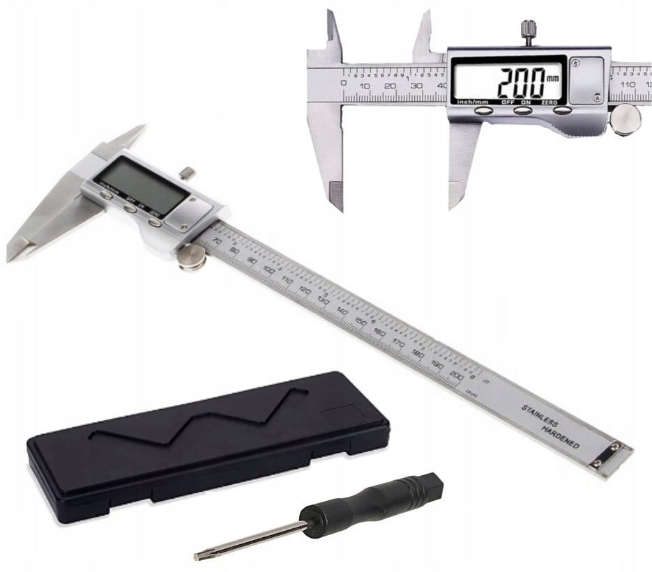 ELECTRONIC DIGITAL METAL CALIPER 200mm