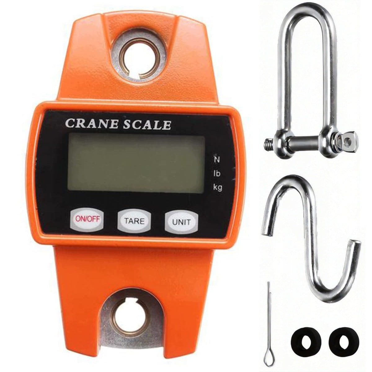 ELECTRONIC HOOK SCALE LUGGAGE FISHING TRAVEL LCD 300 KG FOR FISH