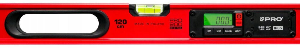 ELECTRONIC LEVEL IP65, PRO900 DIGITAL 120 CM RED (WITH COVER) Kind electronic