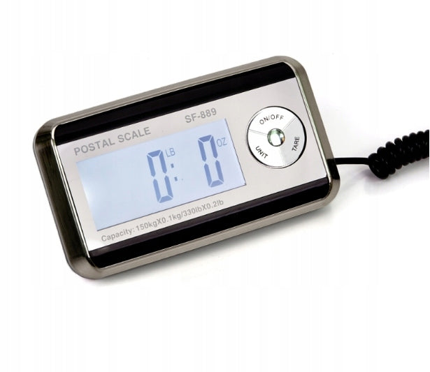 ELECTRONIC PACKAGE SCALE 150kg 31x39cm Brand Bielskie Wagi