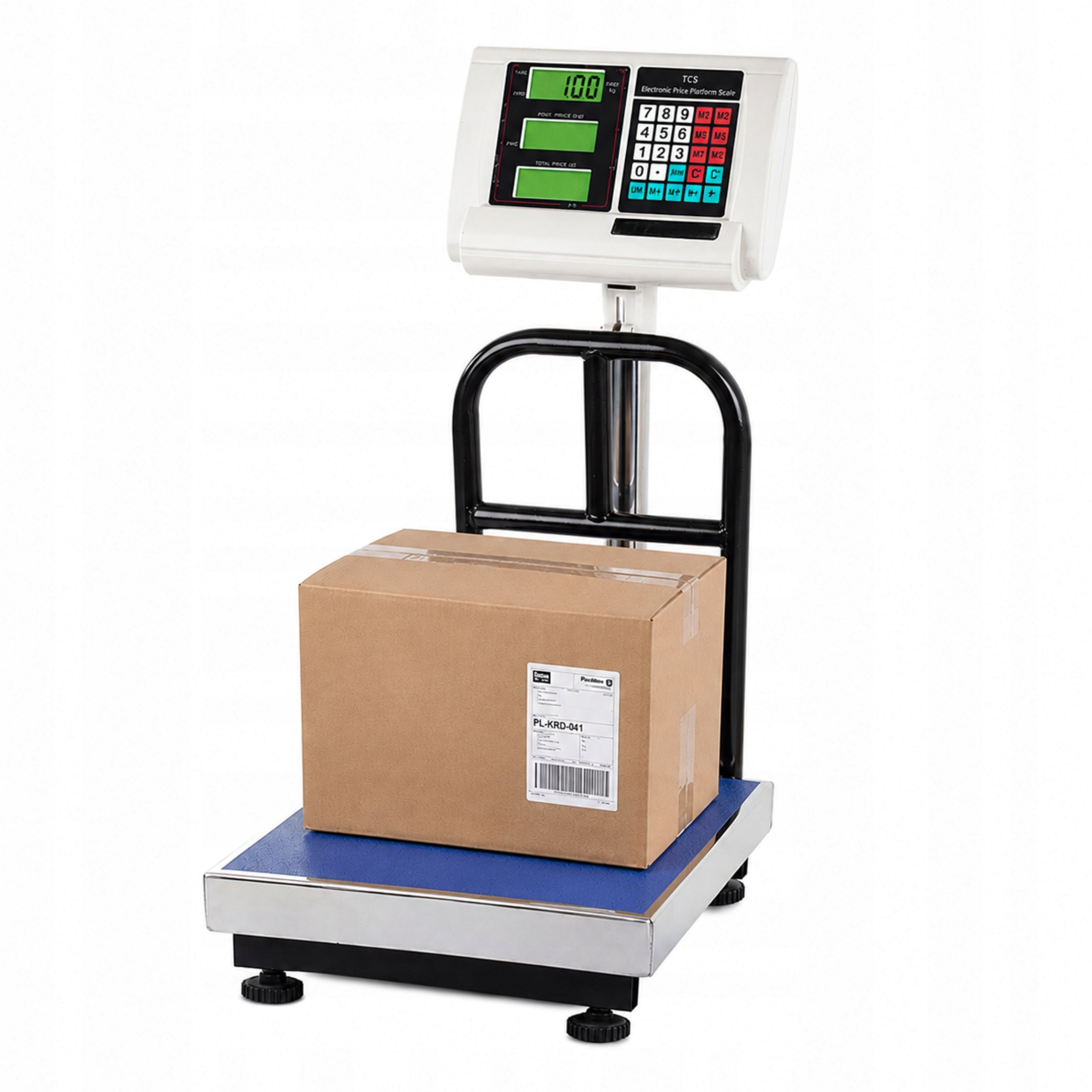 ELECTRONIC PLATFORM STORAGE SCALE SHOP 100KG FOR PACKAGES 30x40cm