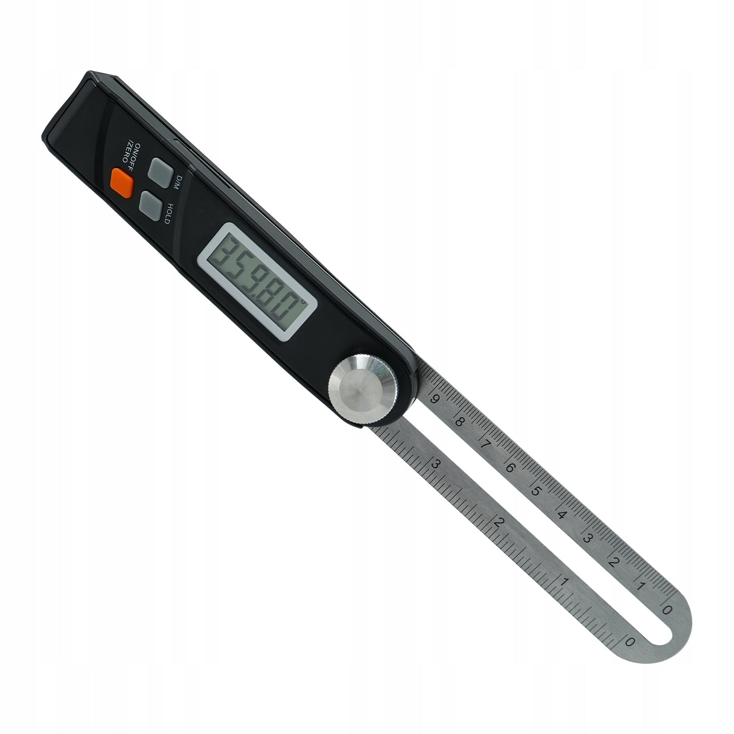 ELECTRONIC PROTRACTOR DIGITAL ANGLE 200mm 360° DEGREE BACKLIT LCD Packaging status original