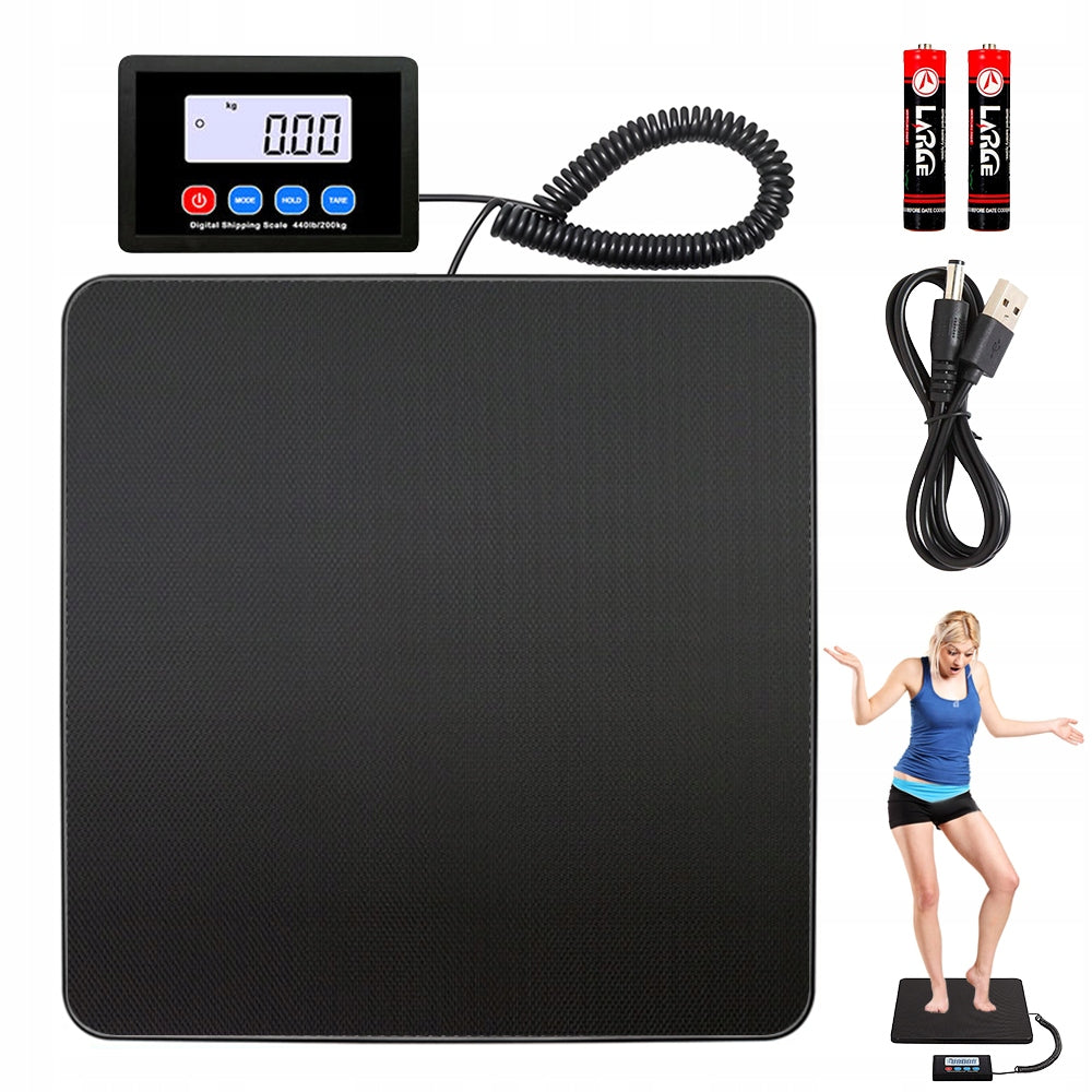 ELECTRONIC SCALE 200KG PRECISION WITH DISPLAY LCD HOLD TARE KG/LBS/OZ
