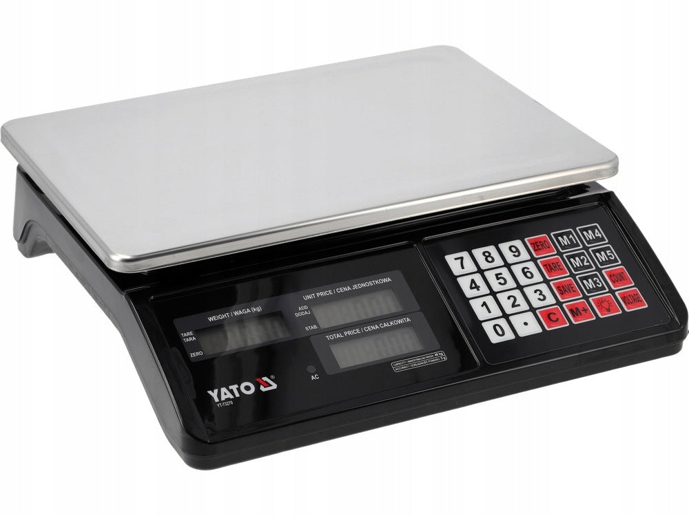 ELECTRONIC SCALE 40KG/5G YT-73270 YATO Packaging status original