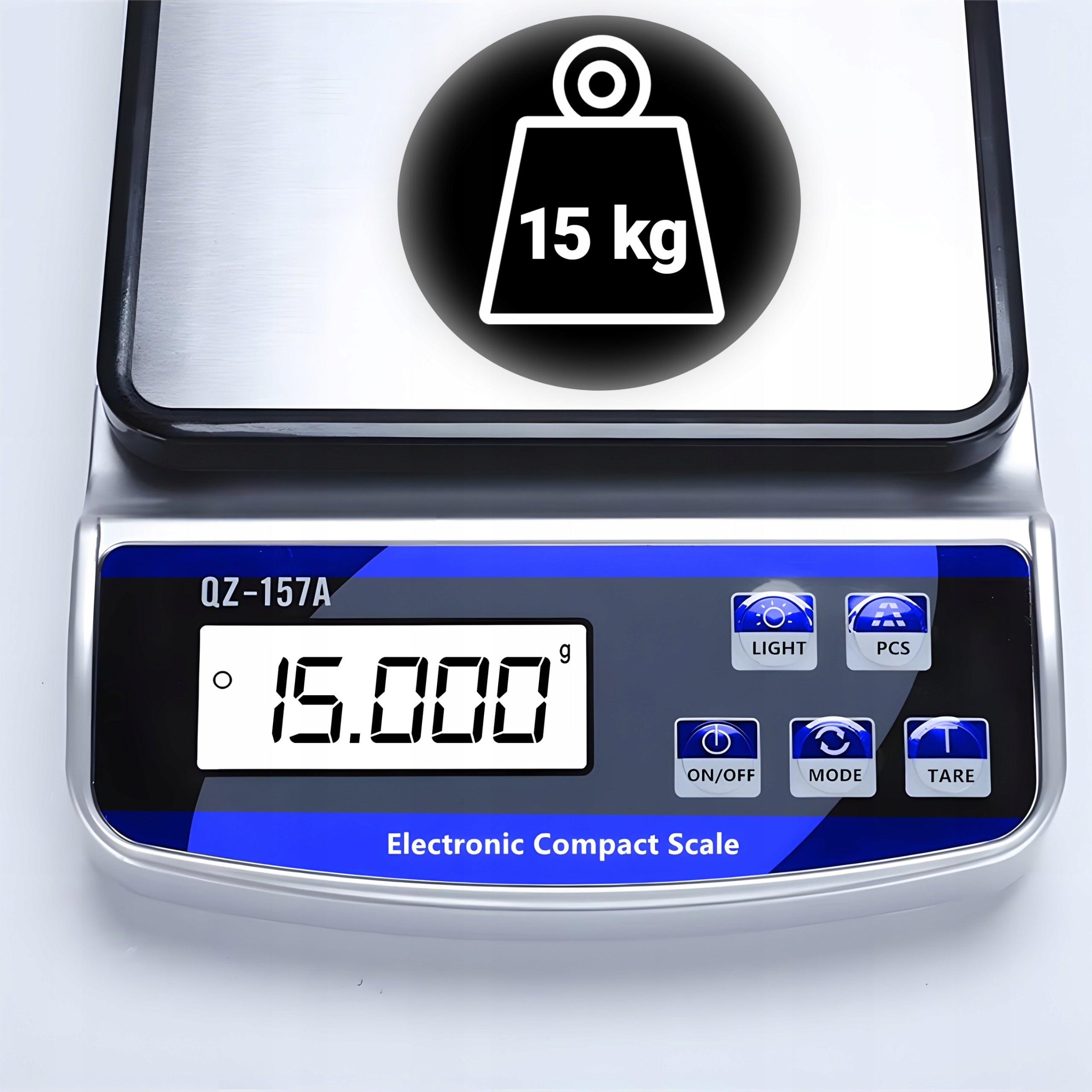 ELECTRONIC SCALE SHOP KITCHEN GASTRONOMIC ART UP TO 15 KG PIECE Manufacturer code 650800256