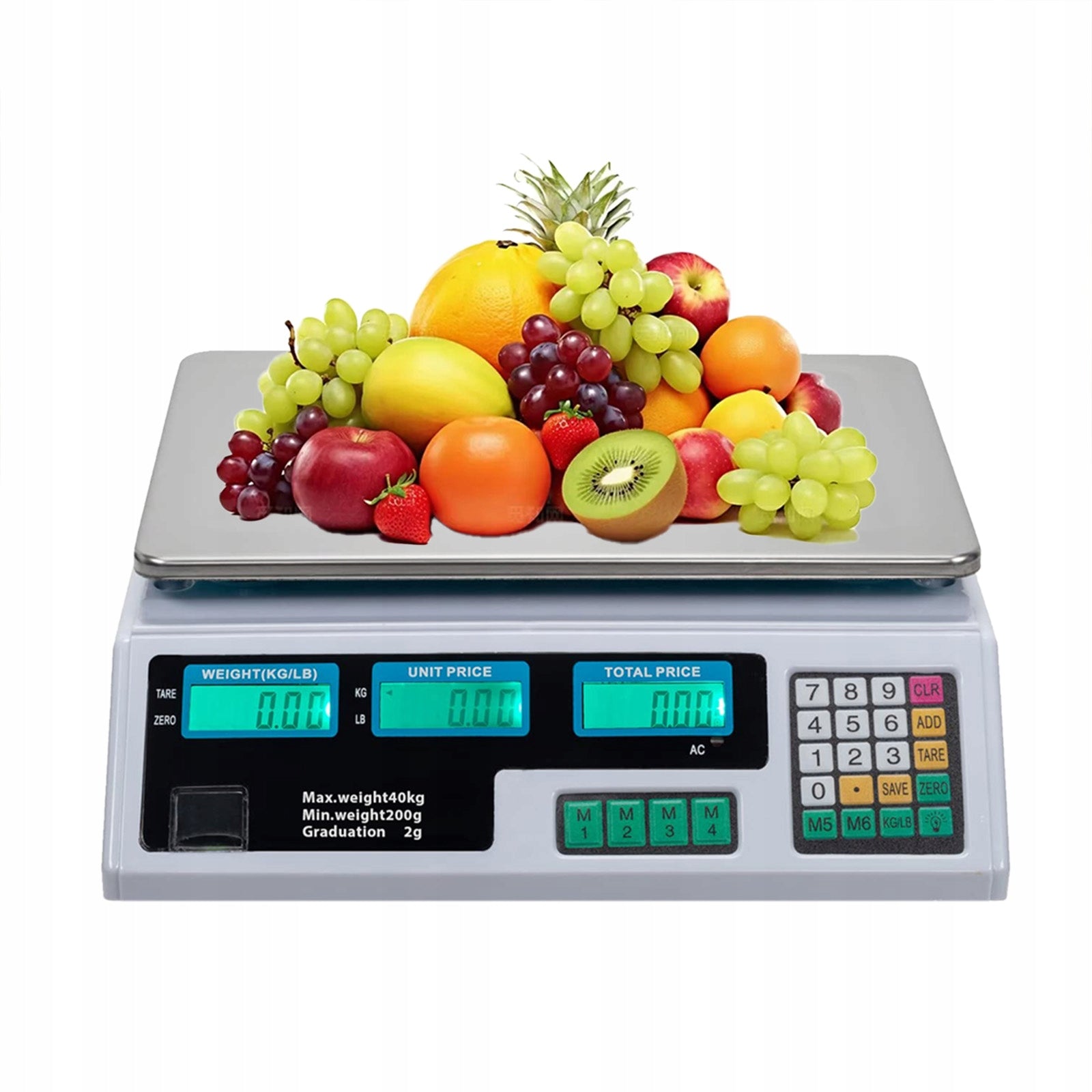 ELECTRONIC SHOP SCALE LCD CALCULATION 40 kg Brand no brand