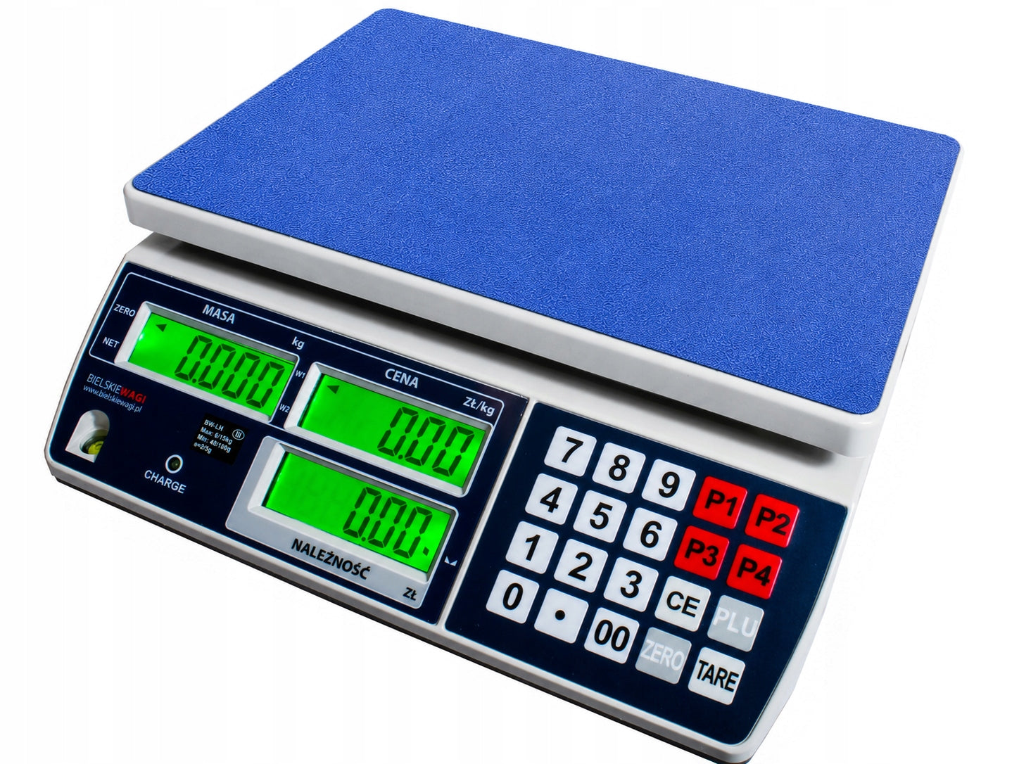 ELECTRONIC SHOP SCALE WITH LEGALIZATION 6 15 KG CALCULATION DOUBLE BAND