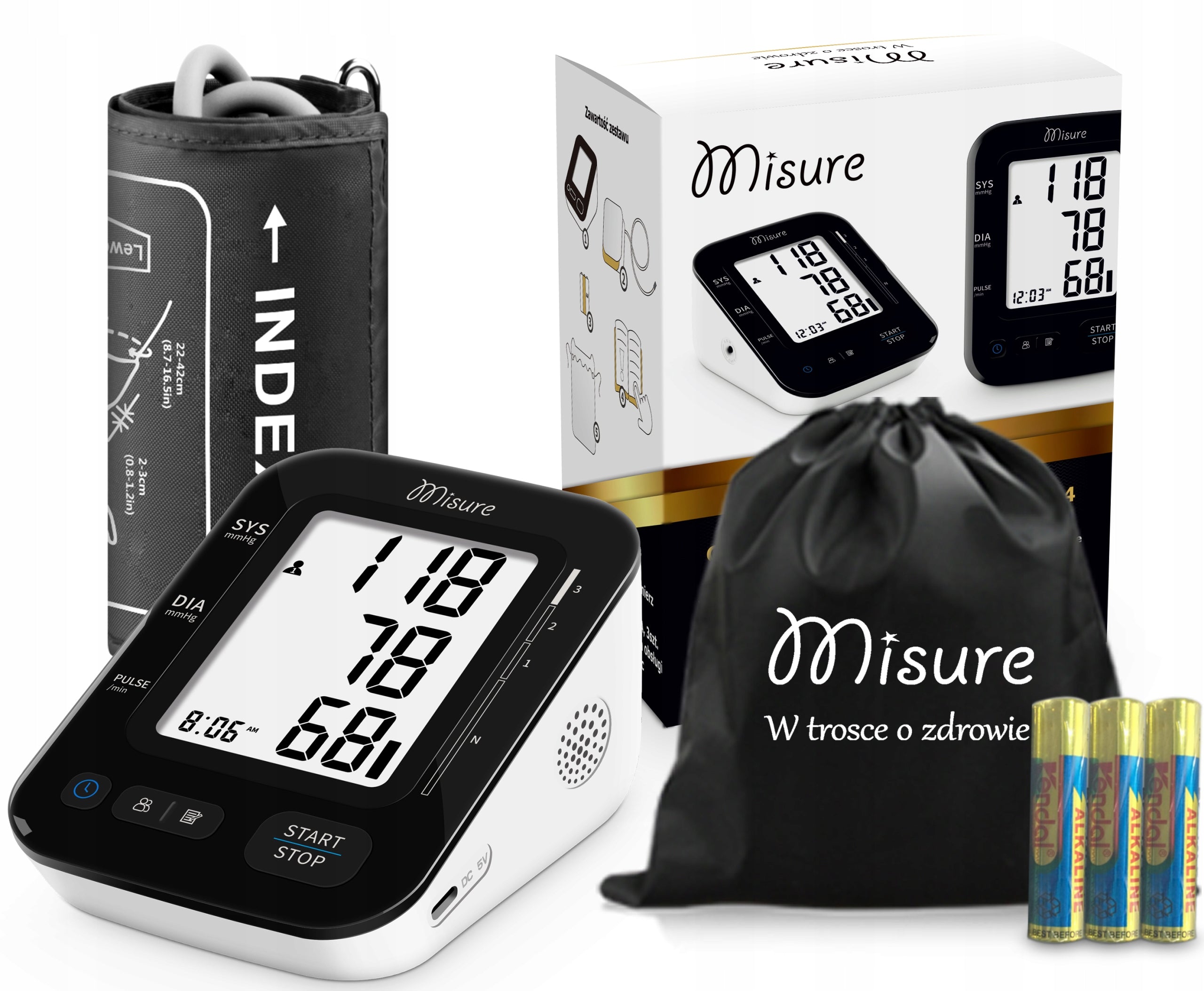 ELECTRONIC SHOULDER BLOOD PRESSURE MONITOR,ARRHYTHMIA, SPEAKS in Polish,ETUI FREEBIE