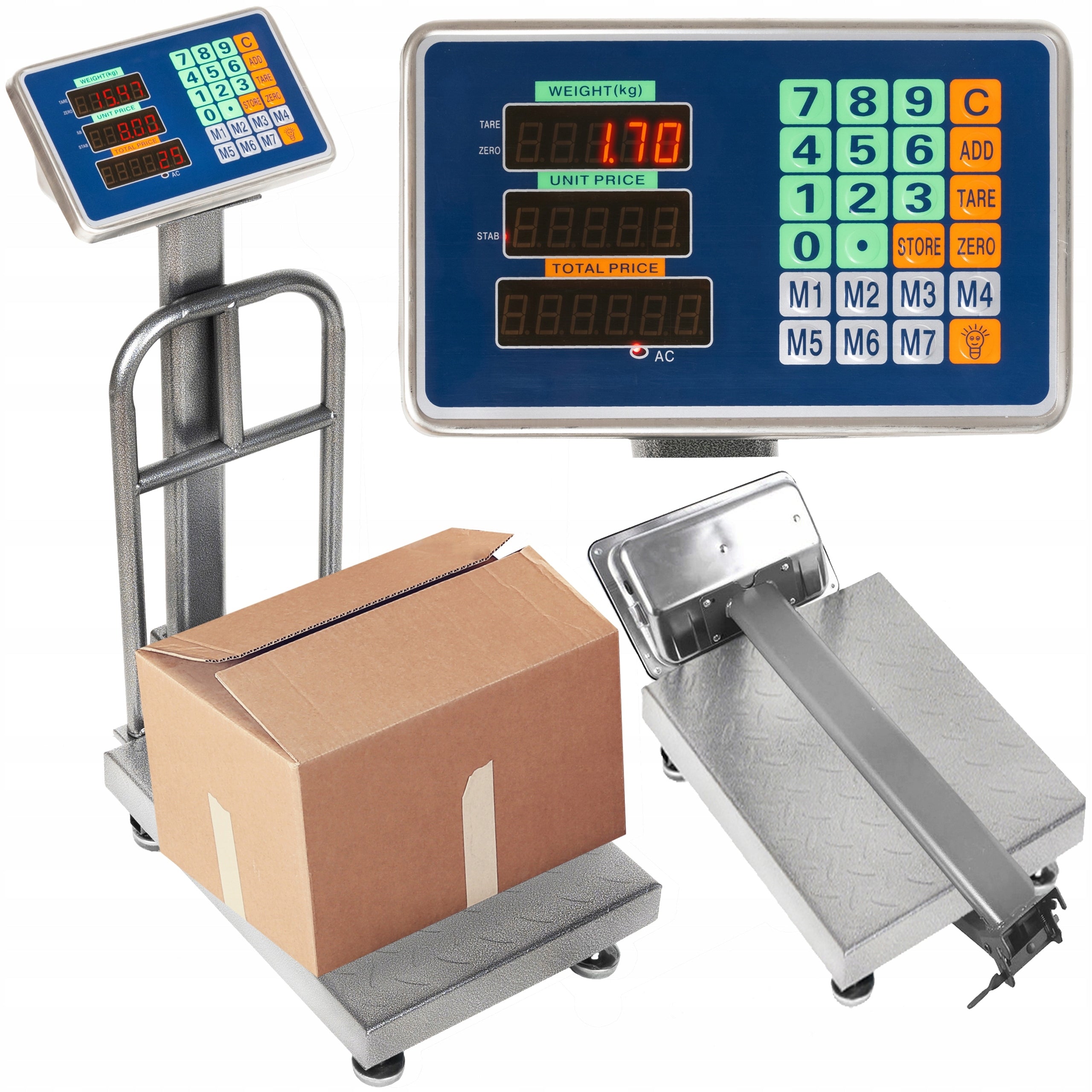 ELECTRONIC STORAGE PLATFORM SCALE Manufacturer code MAGAZYNOWA