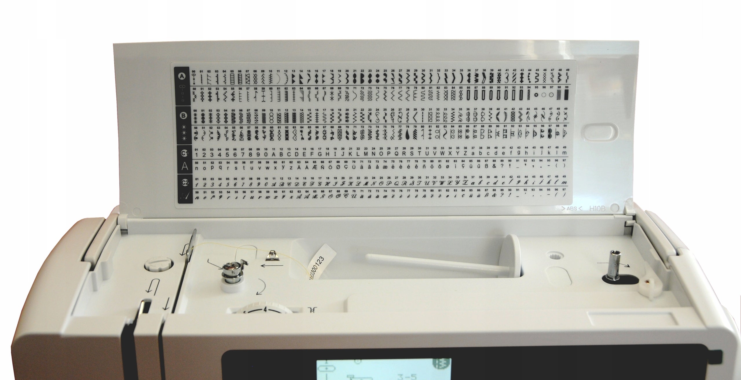 ELECTRONIC Sewing Machine BERNETTE CHICAGO 5 | BERNINA Internat. AG Dominant color white