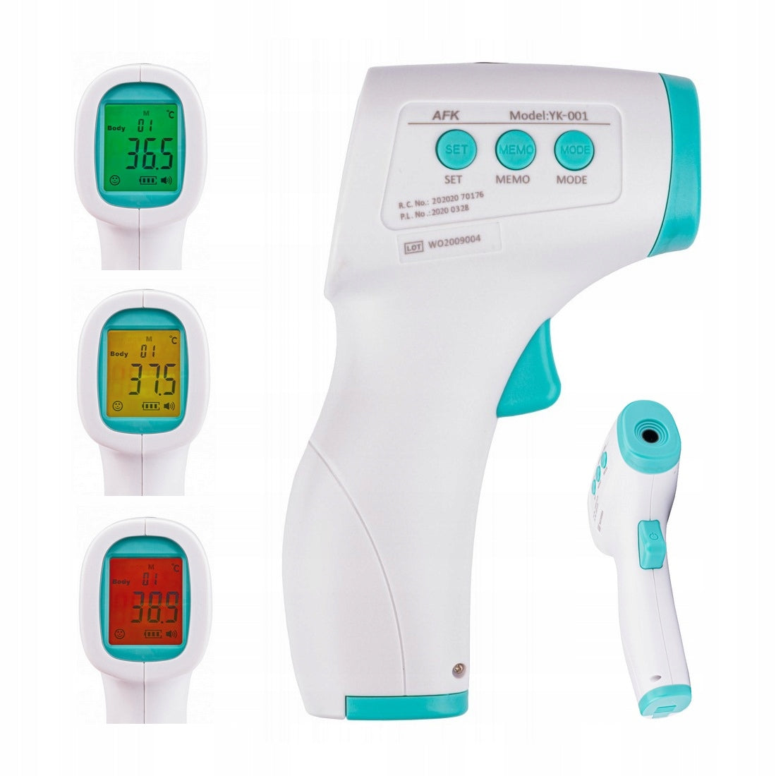 ELECTRONIC THERMOMETER DISPLAY MEDICAL MEASUREMENT NON-CONTACT