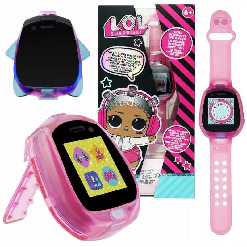 ELECTRONIC WATCH L.O.L. SURPRISE SMARTWATCH CAMERA 2.0 PINK CAMERA