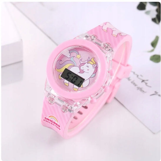 ELECTRONIC WATCH LED UNICORN GIFT IN BOX FOR GIRL EAN (GTIN) 5905972005761
