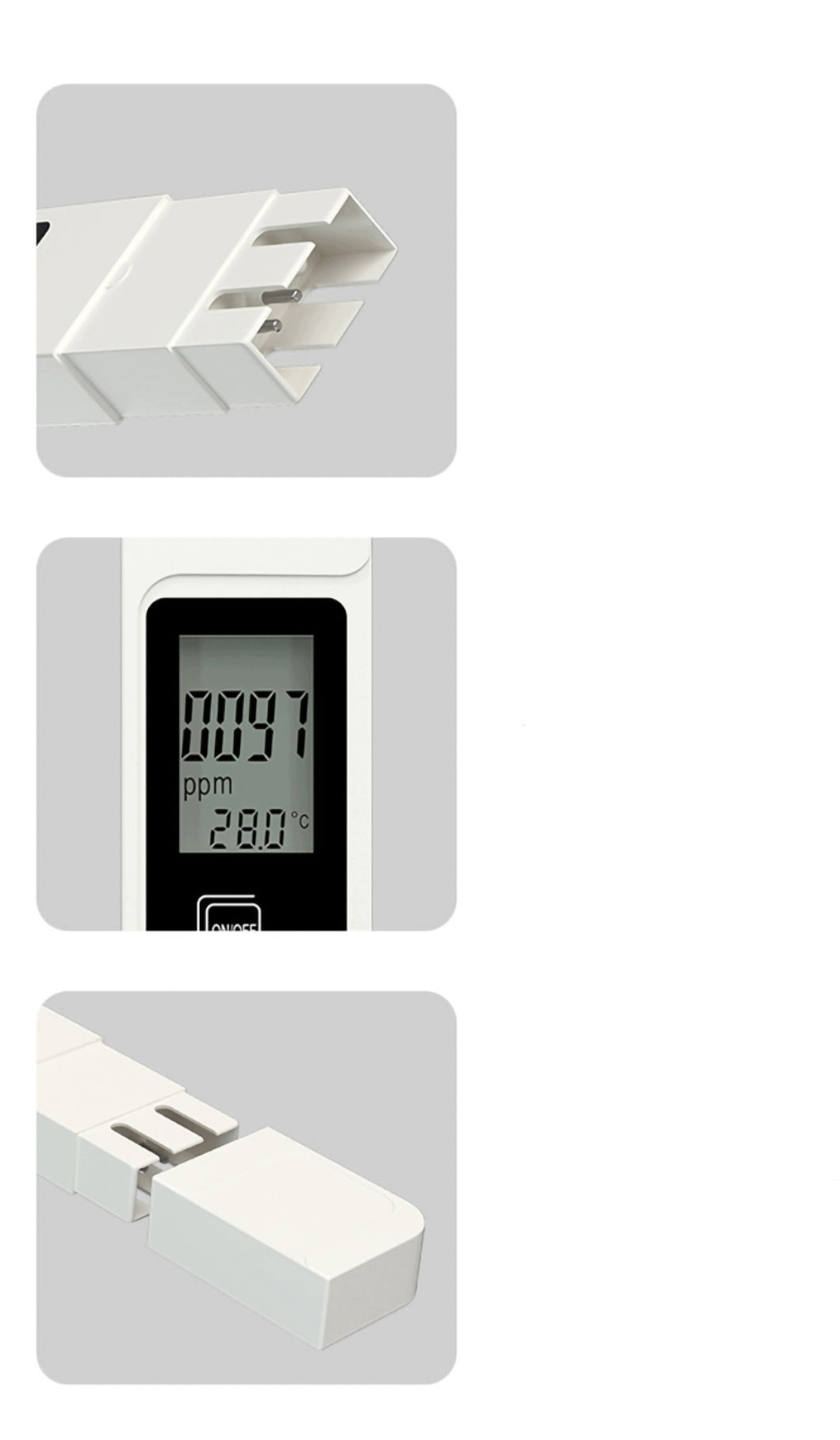 ELECTRONIC WATER METER TDS, EC WITH THERMOMETER AND ATC NORTH AQUA FUNCTION Brand no brand