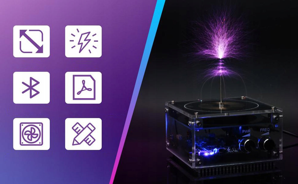 ELECTRONICS AUDIO MUSIC TESLA COIL MODULE Manufacturer code 25JJUY