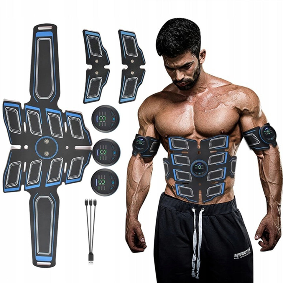 ELECTROSTIMULATOR ABDOMINAL MUSCLE STIMULATOR 3x EMS SLIMMING BELT