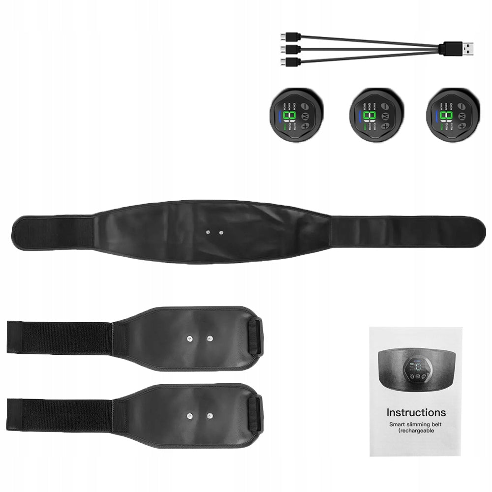 ELECTROSTIMULATOR EMS ABDOMINAL MUSCLES BACK BUTTOCKS LEG MASSAGER