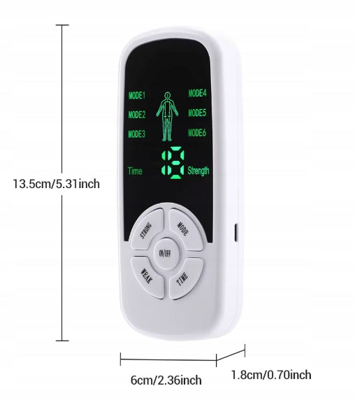 ELECTROSTIMULATOR MUSCLE MASSAGE STIMULATION ELECTROTHERAPY EMS + ELECTRODES Brand no brand
