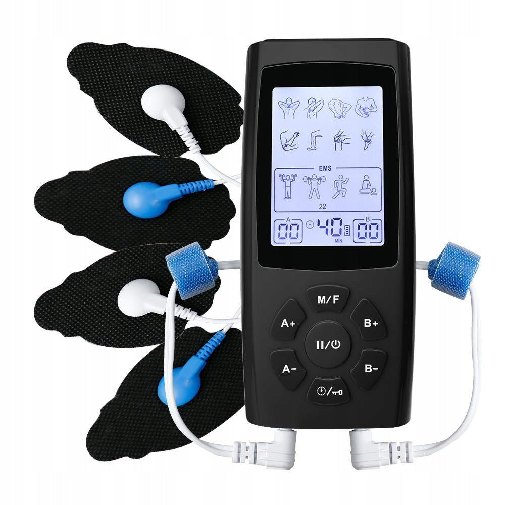 ELECTROSTIMULATOR MUSCLE MASSAGE STIMULATION EMS TENS ELECTROTHERAPY MASSAGER Size universal