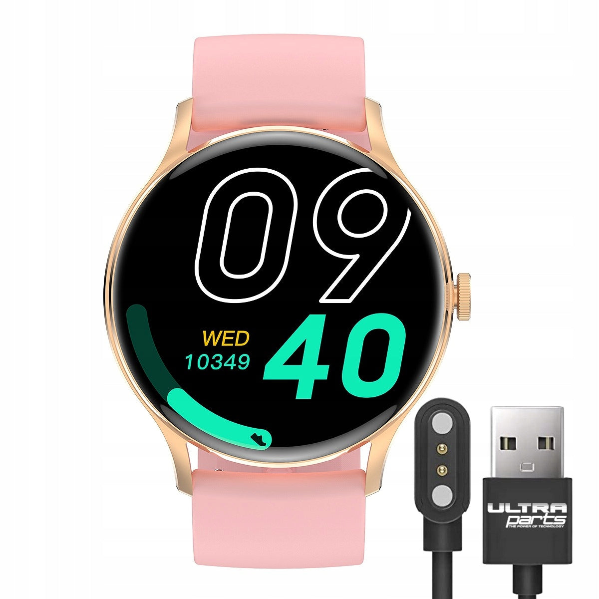 ELEGANT SMARTWATCH WOMEN'S MENU PL TALK WATERPROOF HEART RATE OXYGEN CALORIES EAN (GTIN) 5905274253174