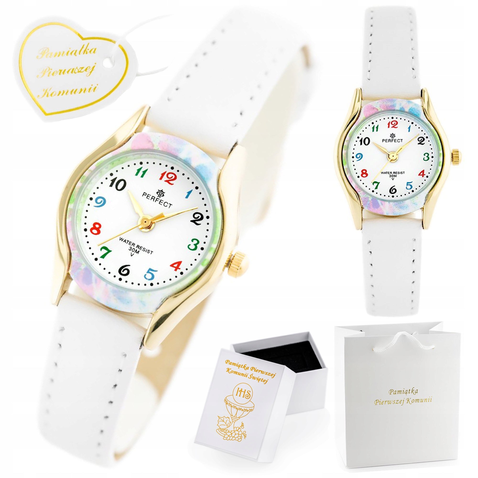 ELEGANT WATCH FOR A GIRL FOR COMMUNION PERFECT + BOX + BAG