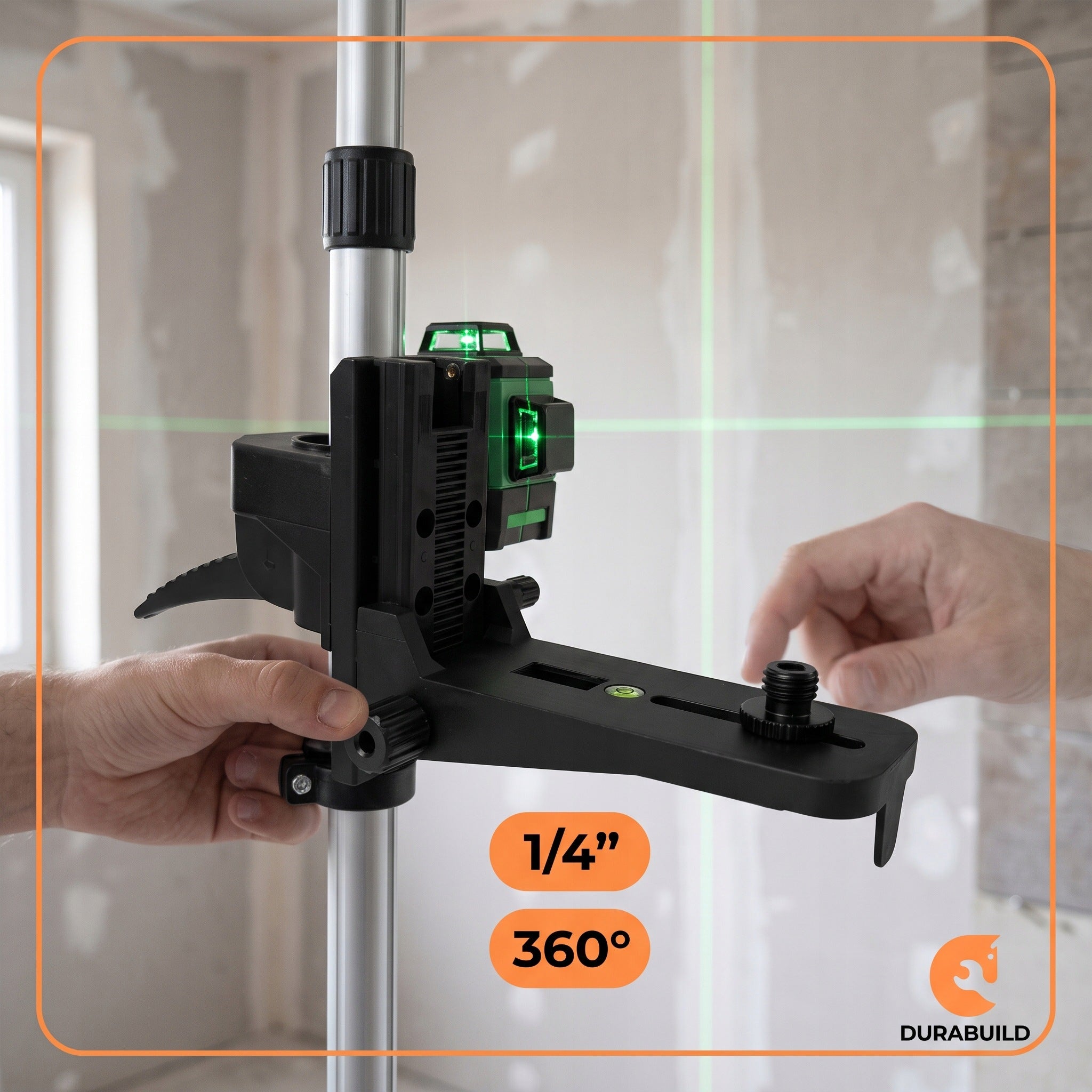 ELEVATOR LASER POLE LIFT HANDLE HEIGHT ADJUSTMENT THREAD 1/4 Manufacturer code TPORT-003