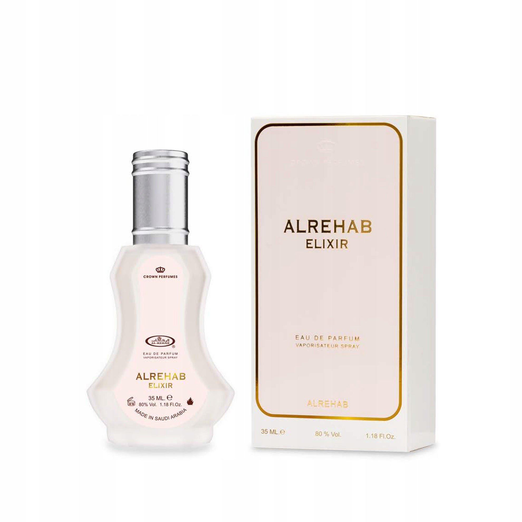 ELIXIR PERFUME ARABIC SWEET FRUIT POWDER 35 ml AL REHAB EDP Packaging status original